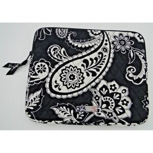 Vera Bradley Tablet Tech Kindle iPad Mini Sleeve‎ Quilted Black & White